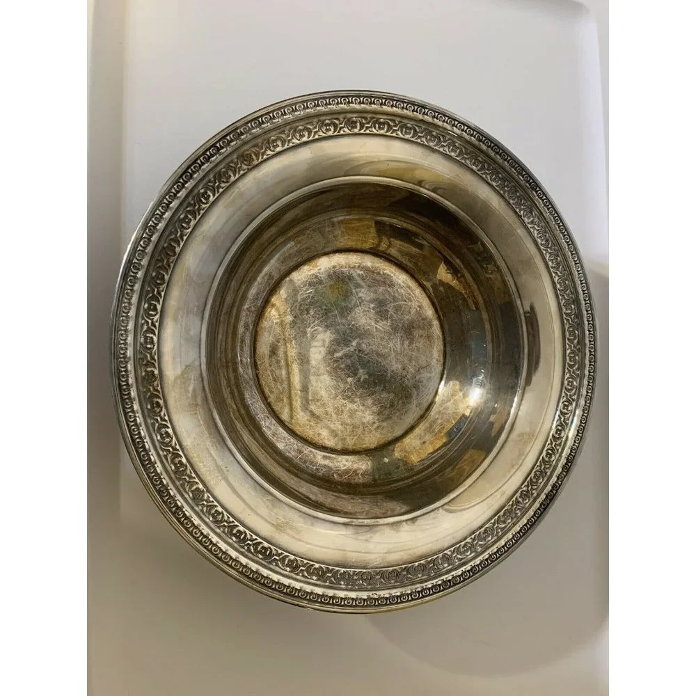 Vintage Reed & Barton Silverplate 1203 Serving Bowl, 9‎ 3/4